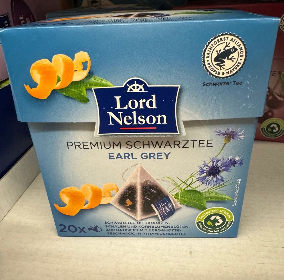 Lord Nelson Earl Grey „Russian Style“; neu in Unterwössen