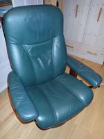 Relaxsessel Ekornes Stressless Consul Classic Ledersessel, grün Schleswig-Holstein - Nehmten Vorschau