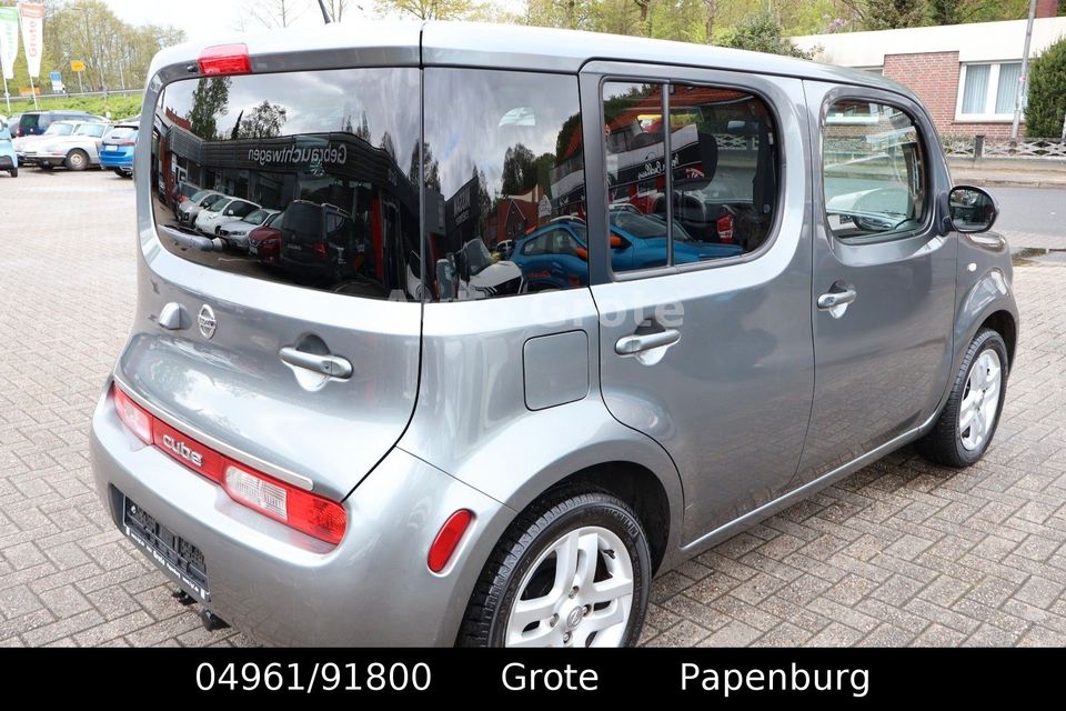 Nissan Cube 1,6 Kaado Navi Panorama Klimaauto AHK Alu in Papenburg