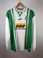 Original Vintage Werder Bremen 1996/97 Heimtrikot – Langarm (M) Hamburg - Wandsbek Vorschau