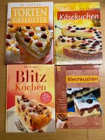 4 Backbücher von Dr. Oetker, Kuchen, Torten, Käsekuchen Stuttgart - Rohracker Vorschau
