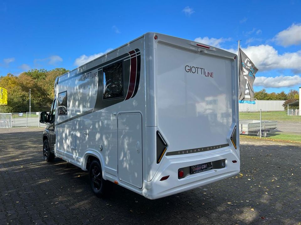 vermiete Wohnmobil Giottiline C66 Breite nur 2.15m noch frei in Erwitte