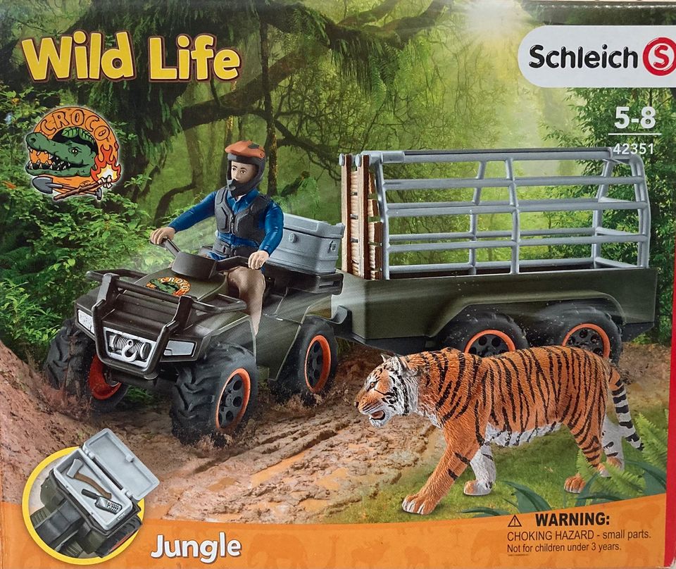 Schleich Wild Life Quad Tierrettung Tiere 42351 in Ronnenberg