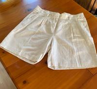Kurze Leinen/Baumwollhose Gr.44, naturfarben, Esprit Brandenburg - Rathenow Vorschau