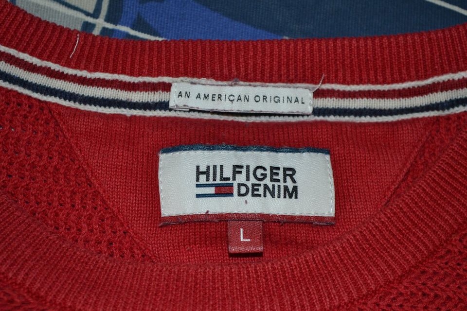 hilfiger denim Pullover / Sweatshirt / Größe L in Buchholz in der Nordheide