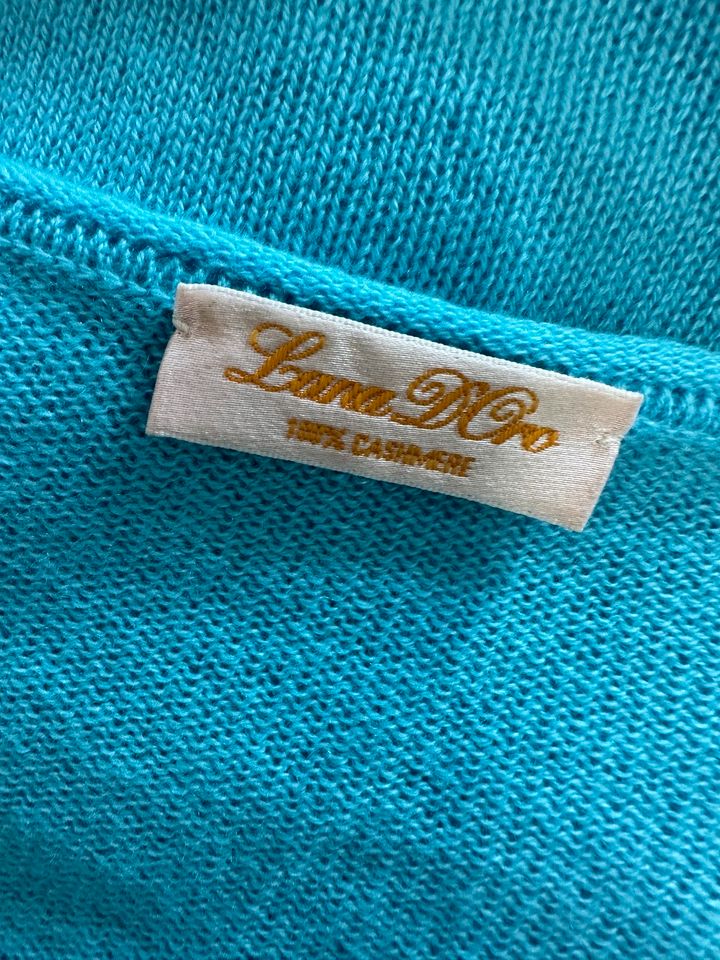 LANA D'ORO DAMEN PULLOVER GRÖßE: L 100% KASCHMIR in Haan