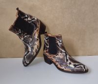 Gabor Damen Stiefeletten Schlangenleder Print Leder Stiefel 40,5 Nürnberg (Mittelfr) - Nordstadt Vorschau