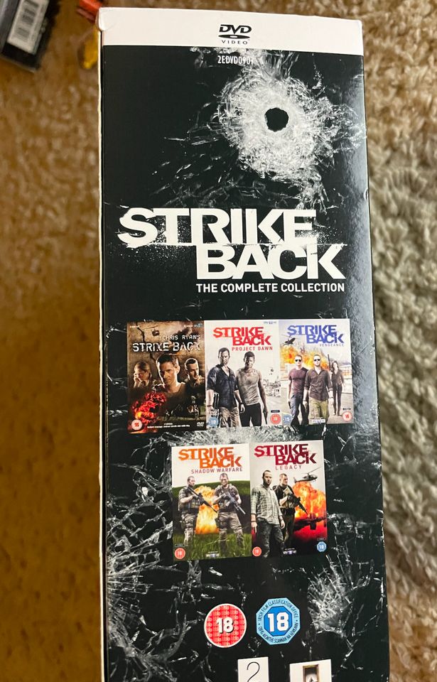 Strike Back Complete Series 1-5 (UK-Import) DVD Chris Ryan's in Osnabrück
