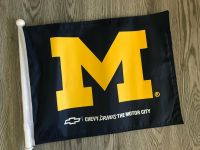 UoM Michigan Wolverines Fahne Autofahne Chevy Bonn - Ippendorf Vorschau