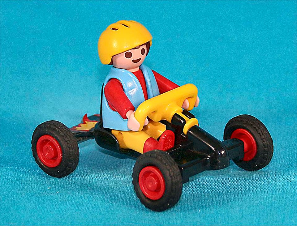 Playmobil Kinder - Gokart, Dumper, Seifenkiste, Racing-Kart in Lasbek