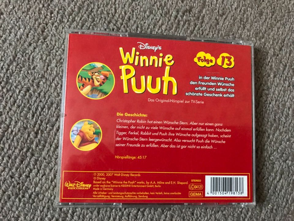 Winnie Puuh - Kinder CD - Folge 13 in Bergisch Gladbach