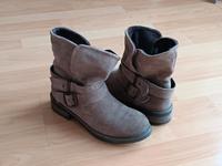 Stiefel Wildlederstiefelletten Tamaris Gr. 39 braun Baden-Württemberg - Ulm Vorschau
