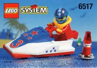 Lego System 6517 Water Jet, Jetski Hessen - Zwingenberg Vorschau