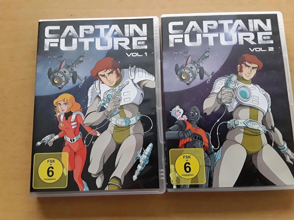 2 DVD's  Captaine Future je 2 Stück, nur im Konvolut. in Rabenau