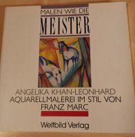 Aquarellmalerei im Stil von Franz Marc Hamburg-Nord - Hamburg Ohlsdorf Vorschau