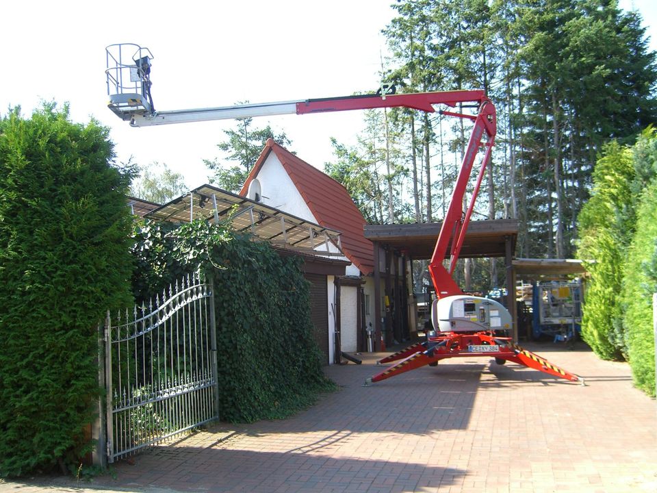 Anhänger Arbeitsbühne,Hebebühne,Hubsteiger, Mieten in Celle 14,7m in Celle