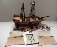 Playmobil 3940 Großes Piratenschiff Konvolut unvollständig Hessen - Gießen Vorschau
