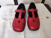 JOSEF SEIBEL Ballerina Mary Jane Sandale rot Gr. 37/38 Stuttgart - Bad Cannstatt Vorschau