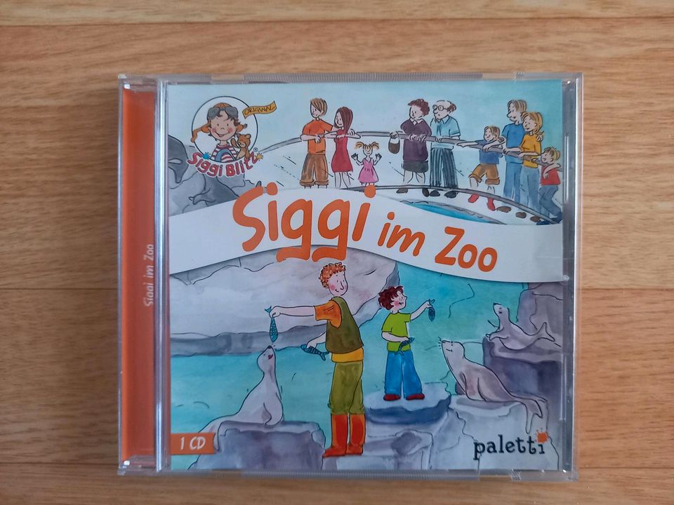 Siggi im Zoo Hörspiel CD für Kinder von 3 bis 6 in Zwoenitz