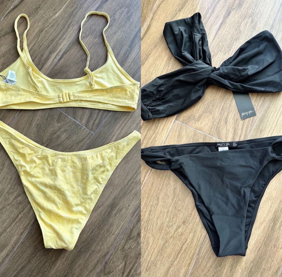 2x Bikini Sets von NastyGal aus Uk Neu mit Etikett Sommer in Stuttgart