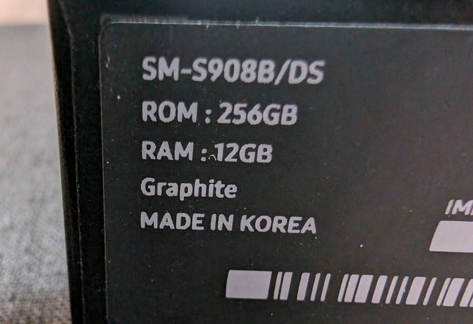 Samsung S22 Ultra 256GB, 12GB RAM, Exklusive Farbe Graphite in Bonn