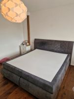 Boxspringbett Bett 180 cm x 200 cm grau Bonellfederkern Möbel Bayern - Ansbach Vorschau