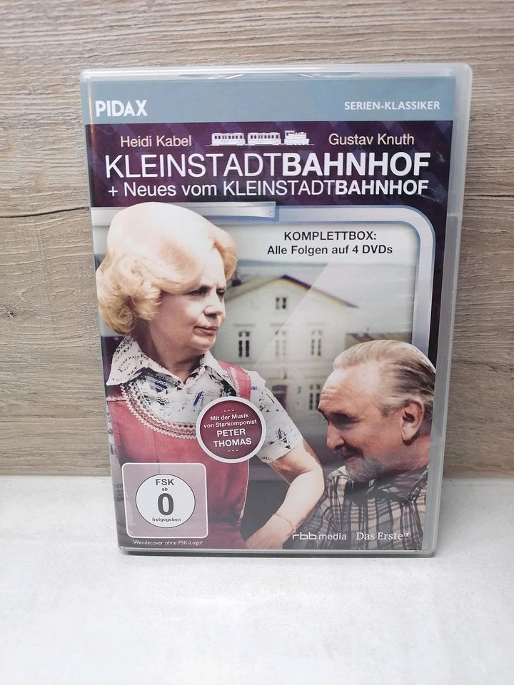 Kleinstadtbahnhof und Neues vom Kleinstadtbahnhof DVD Komplettbox in Asperg