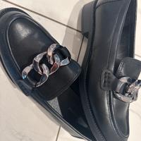 Schuhe Damen Schwarz Gr 38 Loafer Niedersachsen - Cloppenburg Vorschau
