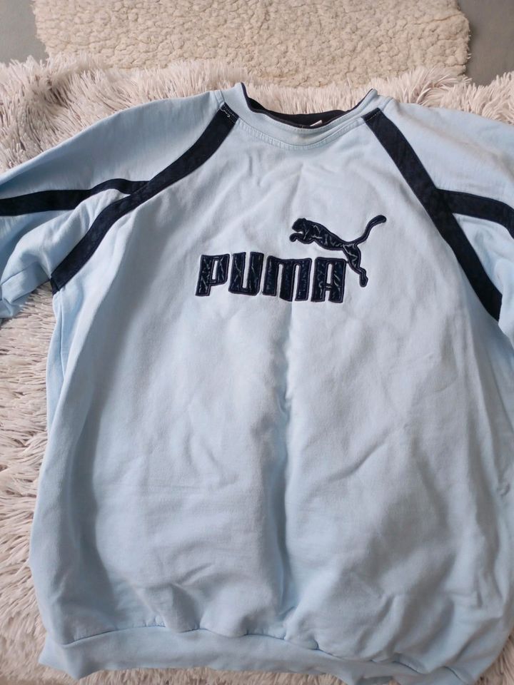 Herren Pullover Marke Puma hellblau in Zwickau