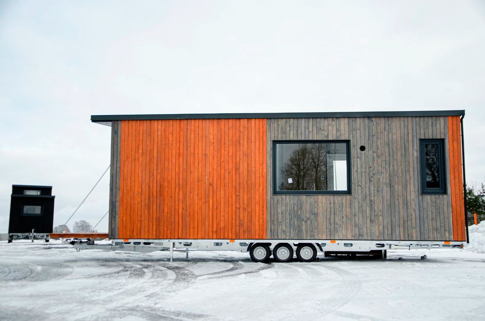 WANDERLUST Tiny House PANORAMA 7,20m Ausklappbare TERRASSE in Tornesch