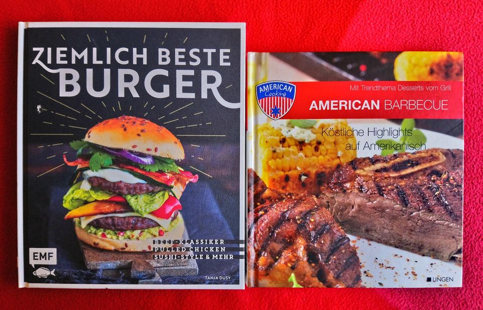 Grillen+Barbecue: Ziemlich beste Burger + American Barbecue, NEU! in Pirmasens