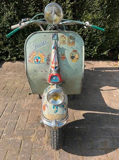 Vespa ACMA 1950 Gestängeschaltung viel Zubehör Patina Bacchetta in Hamburg