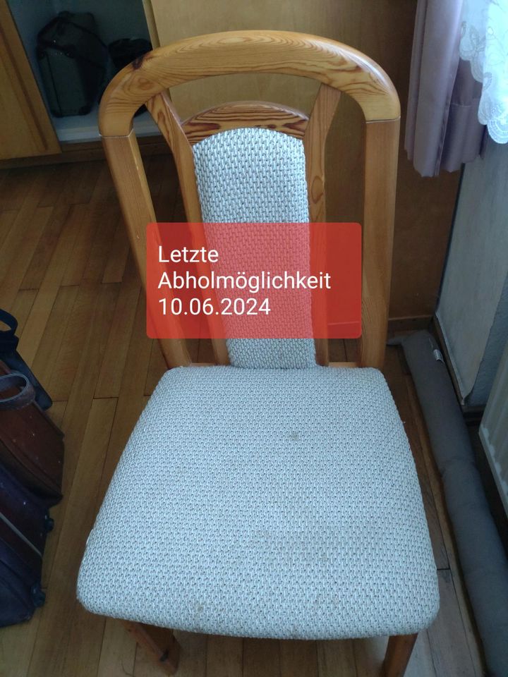 Stuhl zu verschenken in Erbach