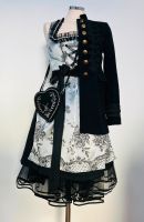 Dirndl Gr. XS 34 Tasche Jacke Almbock Exclusive Line schwarz grau Baden-Württemberg - Neckarsulm Vorschau