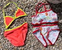 NEU,SÜSSE,BIKINI,122,128,NEONFARBEN,BUNT MIT FLIPFLOPS/BRILLE Bayern - Warngau Vorschau