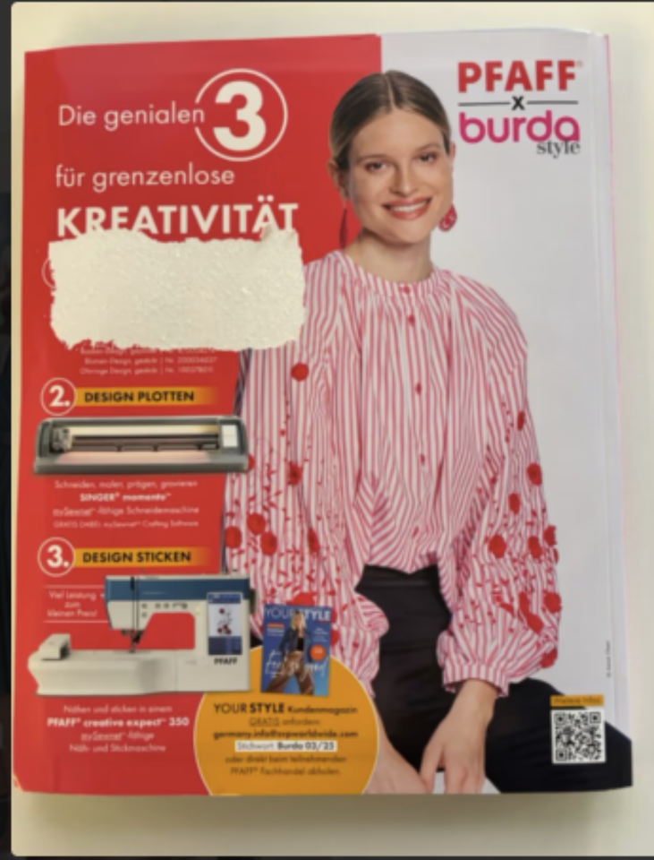 Zeitschrift BURDA STYLE /BURDA Moden Ausgabe März 03/2025 in München