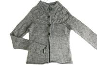 H&M  42% Wolle, 30% Acryl, 28% Alpaka Strickjacke  Gr. S grau Schleswig-Holstein - Reinbek Vorschau