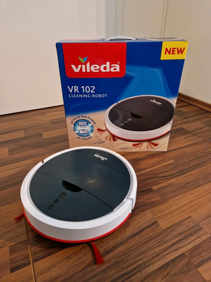 Vileda VR 102 Saugroboter Weiß - Neuwertig - in Baden-Württemberg - Vogt |  Staubsauger gebraucht kaufen | eBay Kleinanzeigen ist jetzt Kleinanzeigen