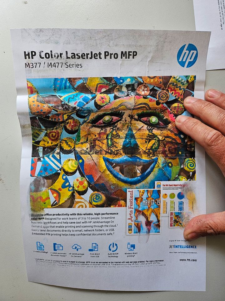 HP Color LaserJet Pro MFP M477fdn  Multifunktion Toner in Dresden