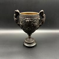 Bronze Kelch Krug Pokal & Frauenhenkel aus Nachlass 1,3kg Rarität Brandenburg - Brieselang Vorschau