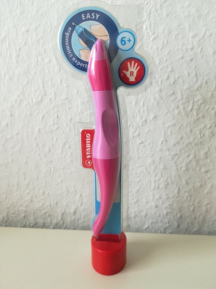 Stabilo Tintenroller R pink mit 3 Ersatzminen blau in Bockhorn