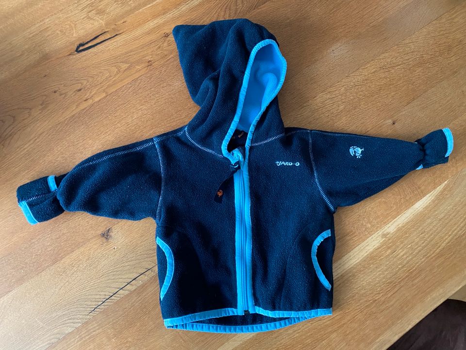 **Blaue Jakoo Fleecejacke Kinder** TOP! Gr. 68/74 in Essen