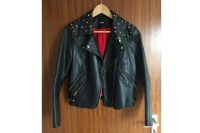 Fast NEU Jacke Lederjacke 36 S Asos Leder Bikerjacke Nieten Nürnberg (Mittelfr) - Mitte Vorschau