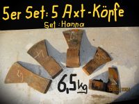 5er Set --- 5 alte Axtköpfe --- 6,5kg Niedersachsen - Lemgow Vorschau