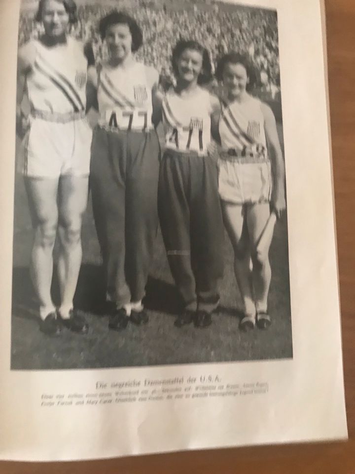 Sammelbilderalbum Buch Olympische Spiele 1932 Los Angeles in Dinkelsbuehl