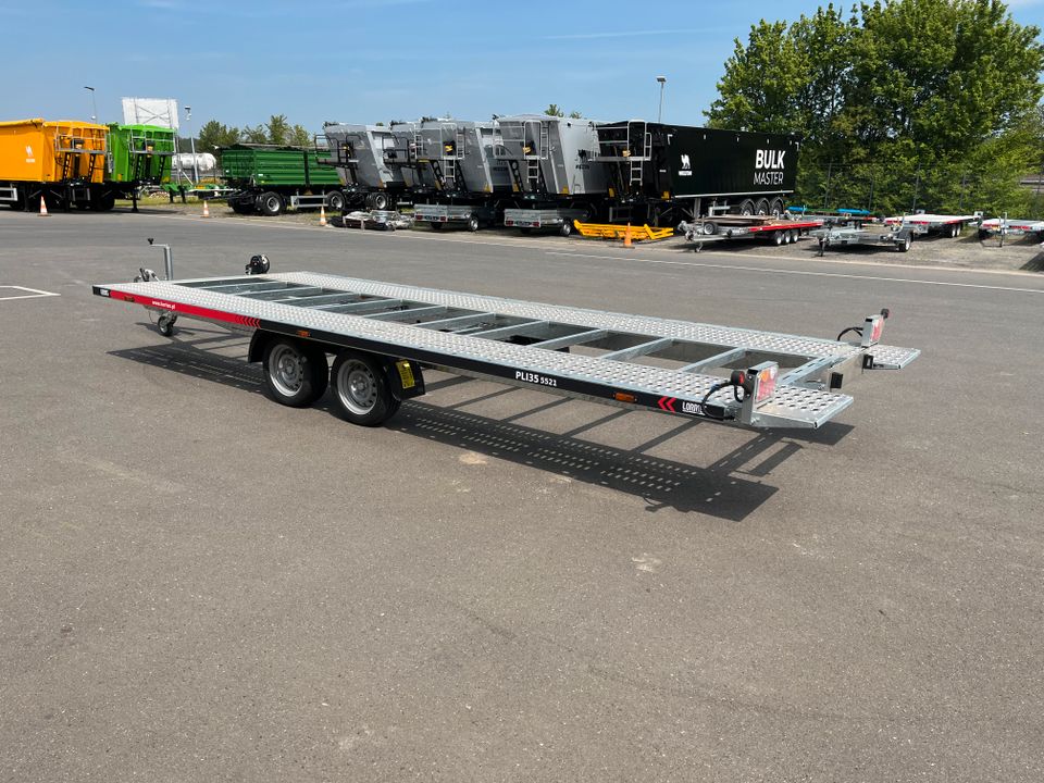 Autotransport Anhänger Lorries PLI35-5521 mit 3.500 kg, kippbar in Weilerswist