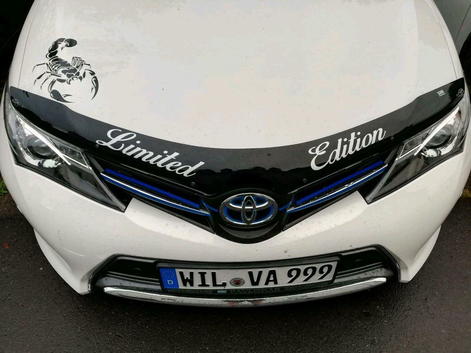 Motorhaube Windabweiser Steinschlagschutz Toyota Auris sehr selte in Wittlich