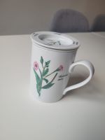 Teetasse mit Sieb heilPflanzen Blumen lateinisch Bielefeld - Bielefeld (Innenstadt) Vorschau