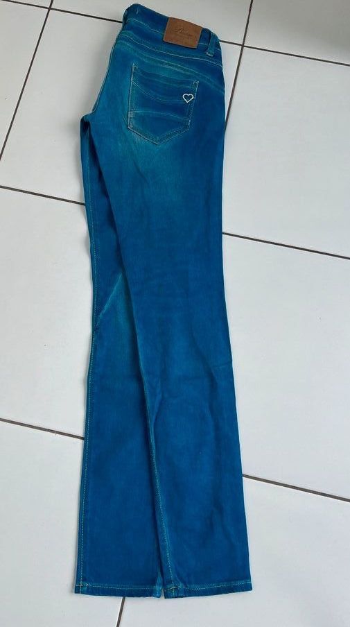 PLEASE Jeans skinny Gr. S hellblau 5 Pocket Style Hose blau in Leonberg