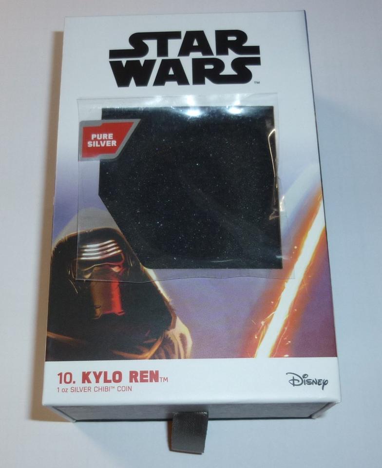 Star Wars Chibi Kylo Ren 1 oz Silber Münze Niue 2021 in Box in Limbach-Oberfrohna